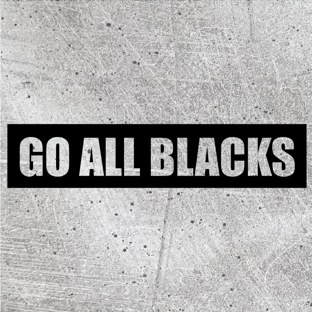 GO ALL BLACKS Inverted