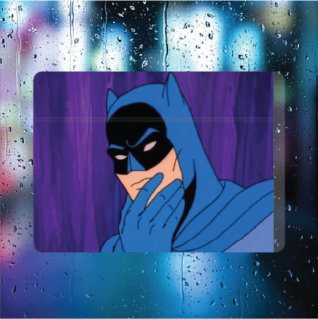 Batman Pondering