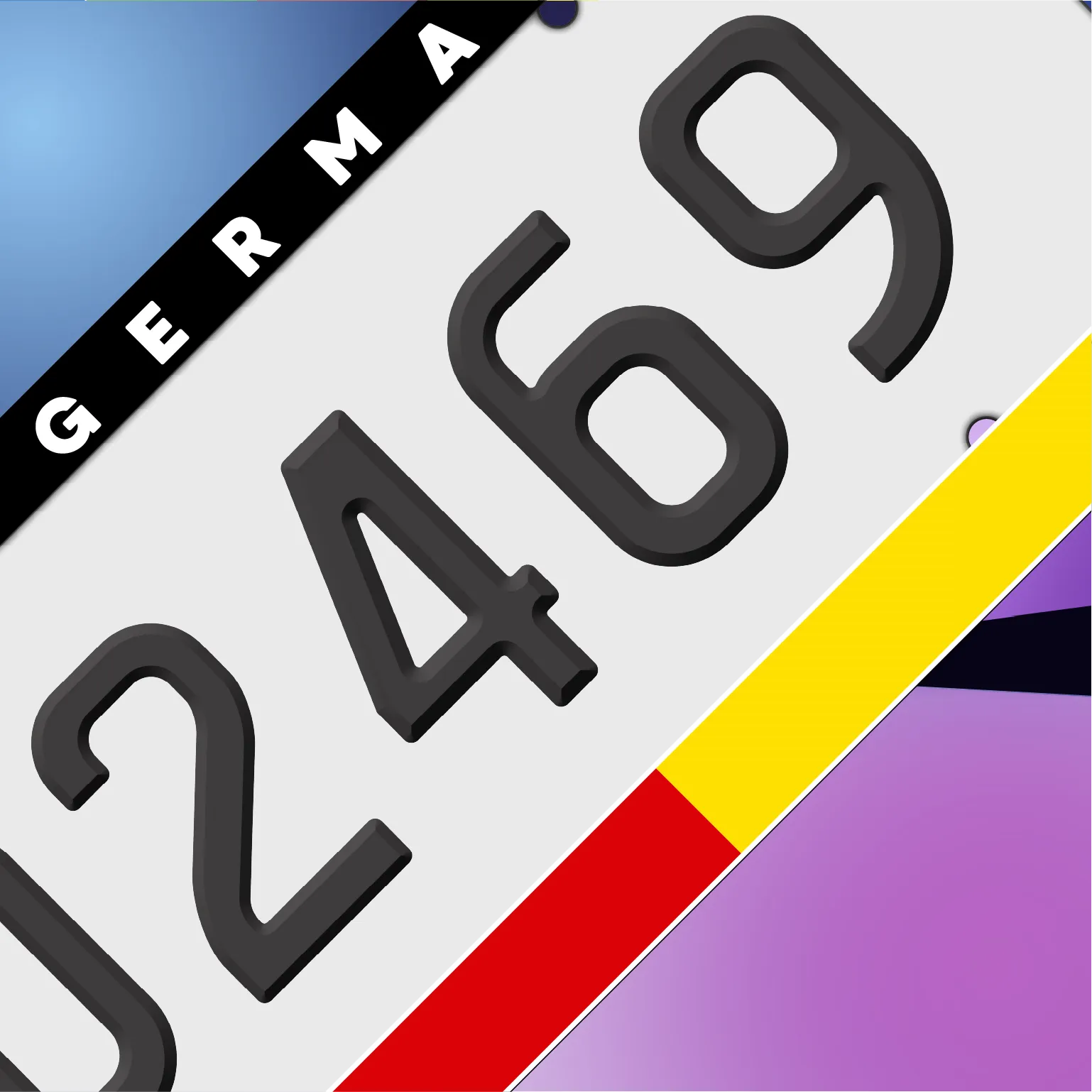 Made in Germany Euro Plate Frames