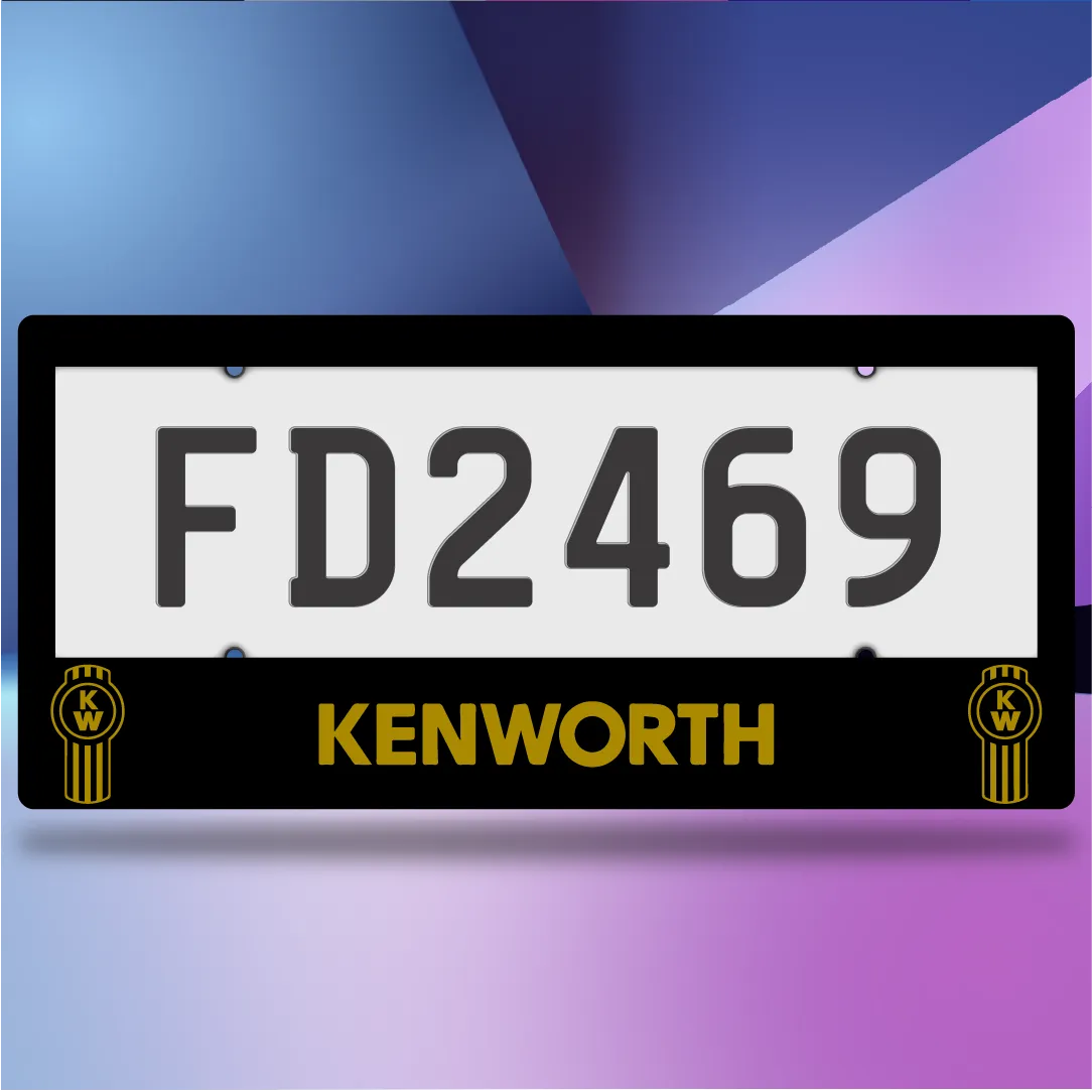 Kenworth Extended Plate Frames