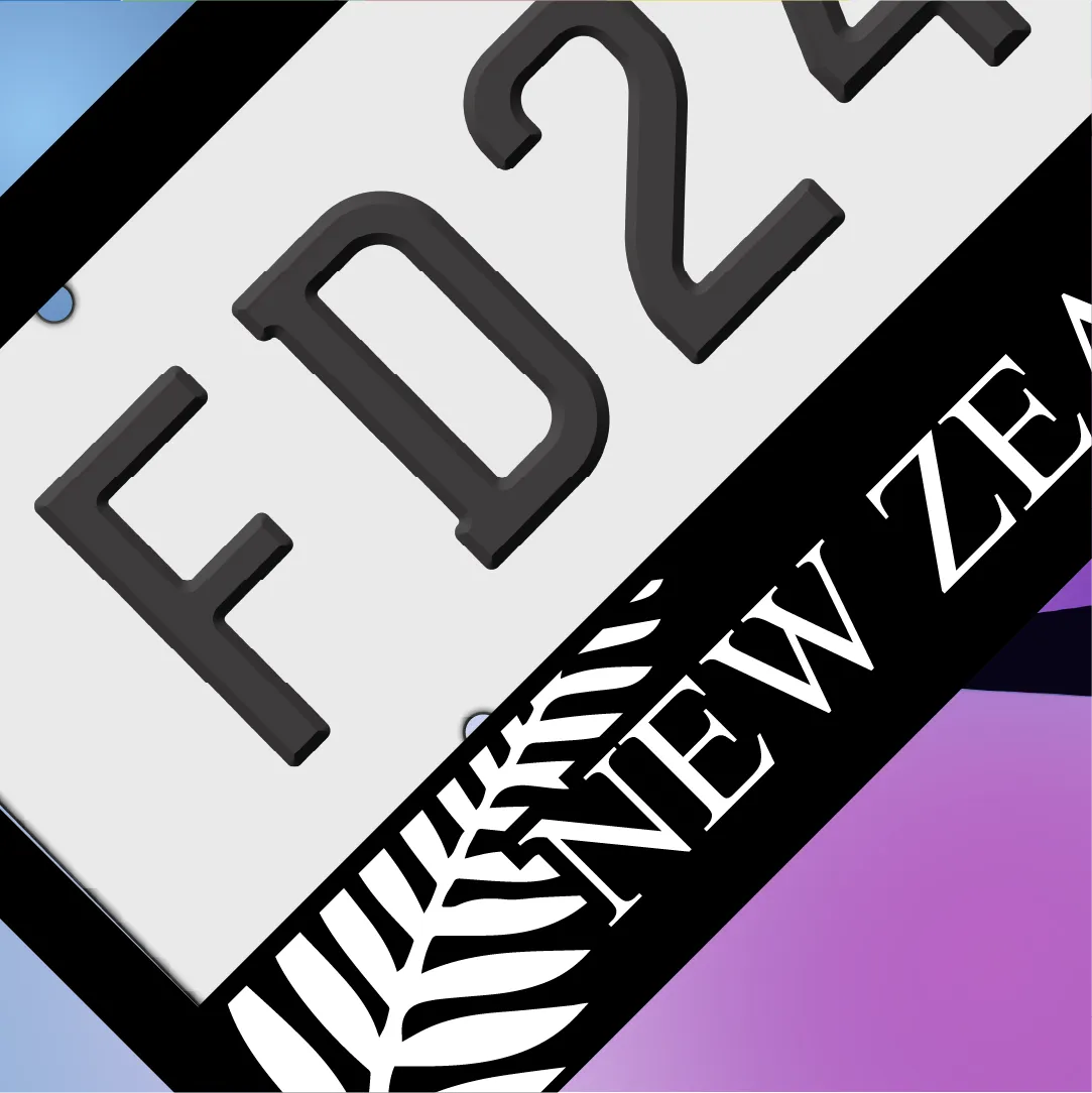 NZ Fern Extended Plate Frames