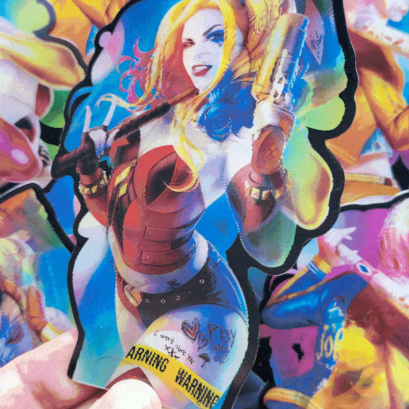 Harley Quinn - Motion Sticker