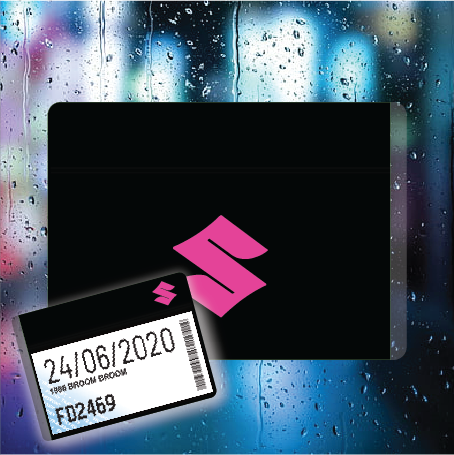 Suzuki Pink Emblem