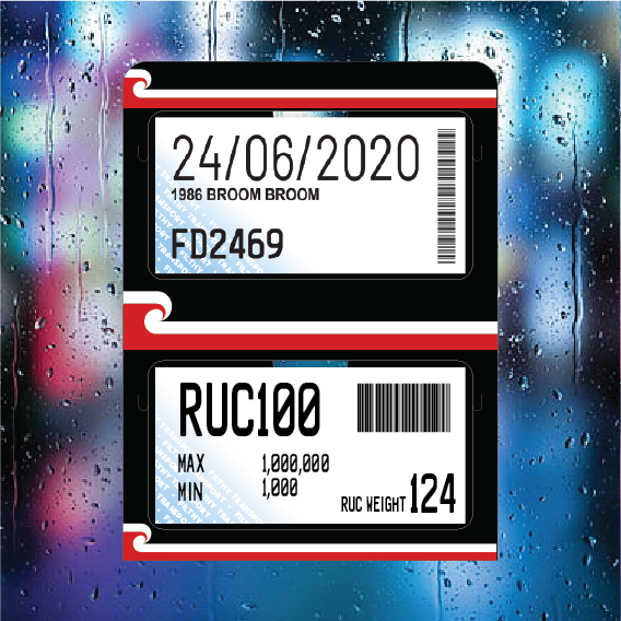 Tino Rangatiratanga - Double Pocket Rego/RUC Holder