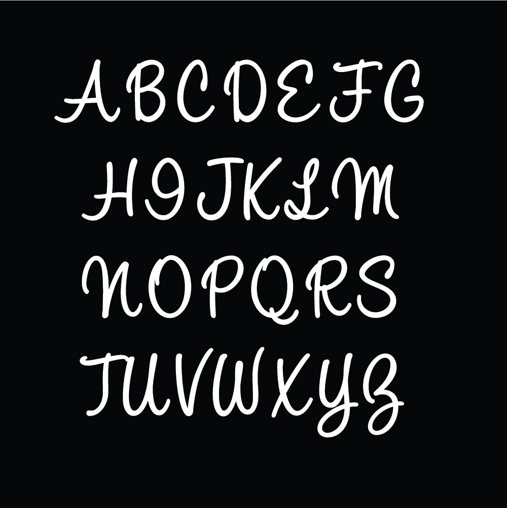 Custom Letters - Choose Letters + Colour