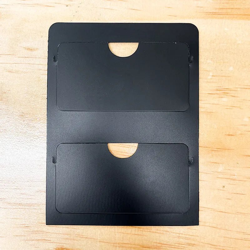 Double Pocket Rego/RUC Holder - Black - Filthy Dog Decals