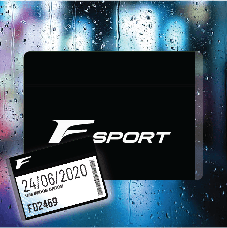 F Sport - Filthy Dog Decals