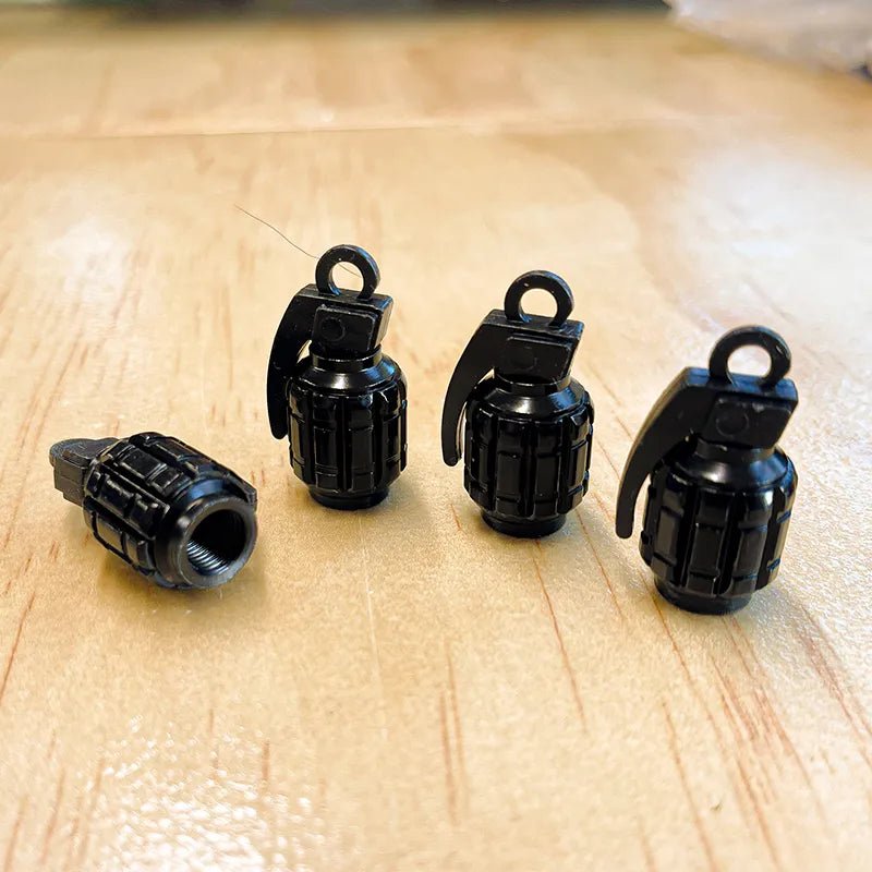 Grenade Valve Caps - Filthy Dog Decals