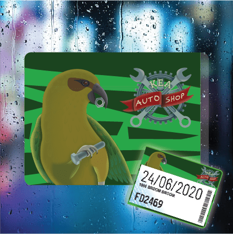 Kea Mecahnic - Filthy Dog Decals