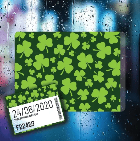 Lucky Irish Clover - Filthy Dog Decals