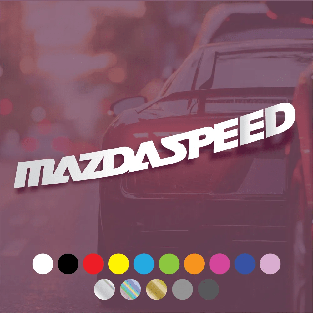 Mazdaspeed - Decal - Filthy Dog Decals