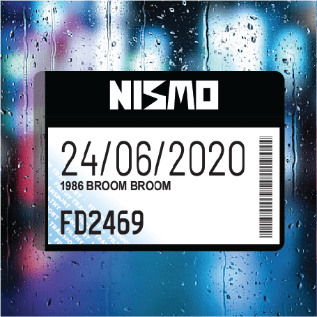 Nismo Oldskool White - Filthy Dog Decals