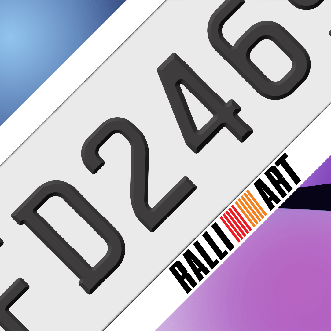 Ralliart Plate Frames - Filthy Dog Decals