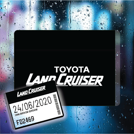 Toyota Landcruiser - Filthy Dog Decals