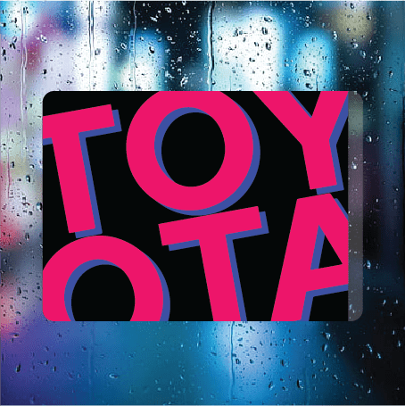 TOYOTA Magenta - Filthy Dog Decals