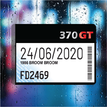 370GT - Filthy Dog Decals
