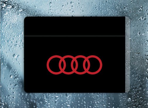 Audi Emblem Red - Filthy Dog Decals
