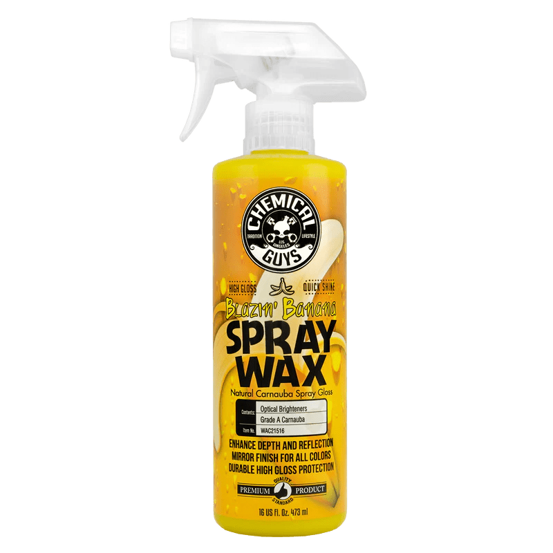 Blazin' Banana Spray Wax Natural Carnauba Spray Gloss (16 oz) - Filthy Dog Decals