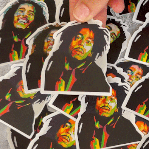 Bob Marley - Filthy Dog Decals