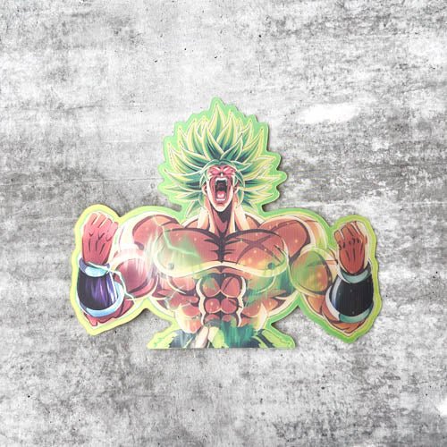 Broly Raging - Filthy Dog Decals