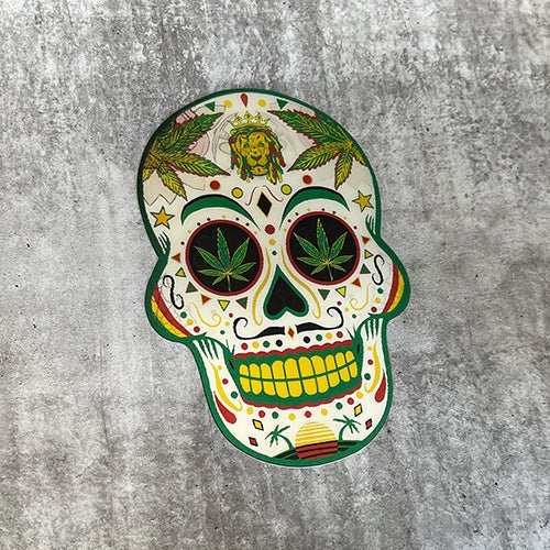 Candy Weed Skull - Filthy Dog Decals