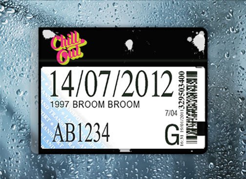 Chillout - Filthy Dog Decals