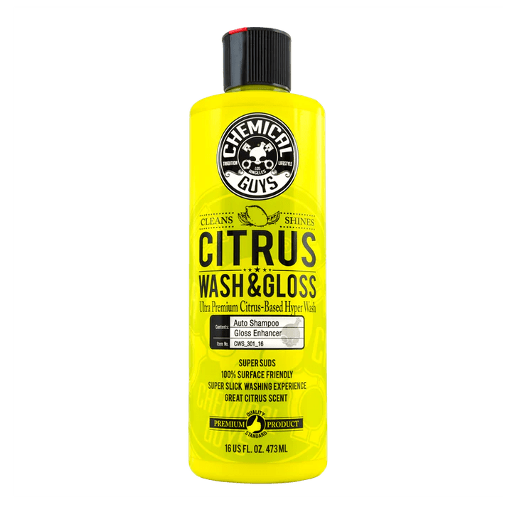 Citrus Wash & Gloss Citrus Based Hyper - Concentrated Wash + Gloss (No-More Spots) (16 oz) - Filthy Dog Decals