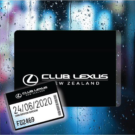 Club Lexus on Black - Filthy Dog Decals