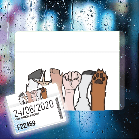 Collective Hooves - Filthy Dog Decals
