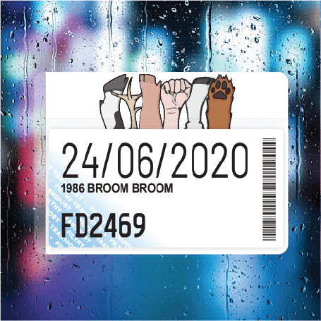 Collective Hooves - Filthy Dog Decals