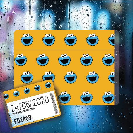 Cookie Monster - Filthy Dog Decals