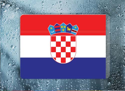 Croatia Flag - Filthy Dog Decals