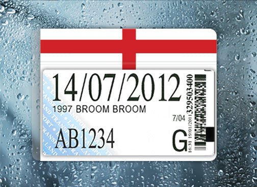 England Flag - Filthy Dog Decals