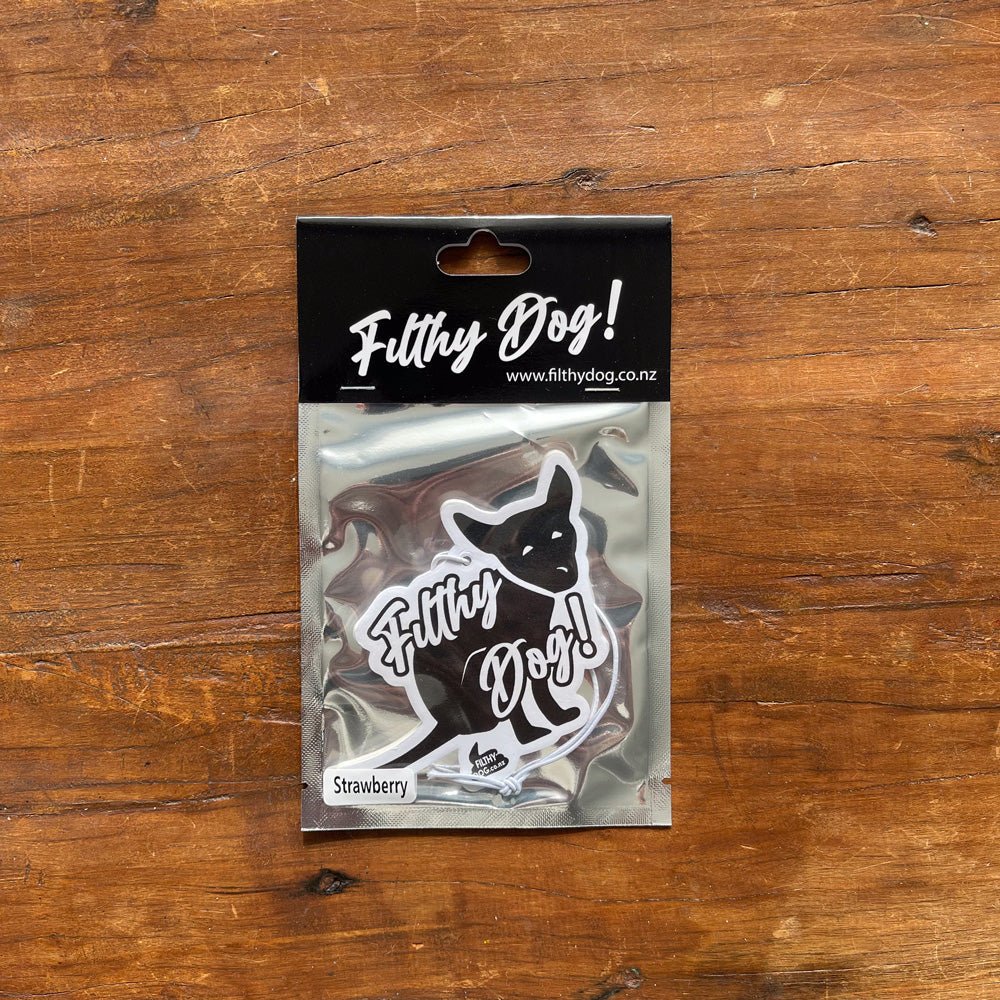 Filthy Dog Air Freshener - Filthy Dog Decals