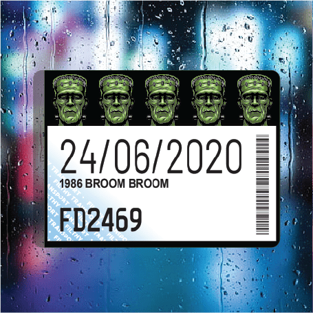 Frankenstein - Filthy Dog Decals