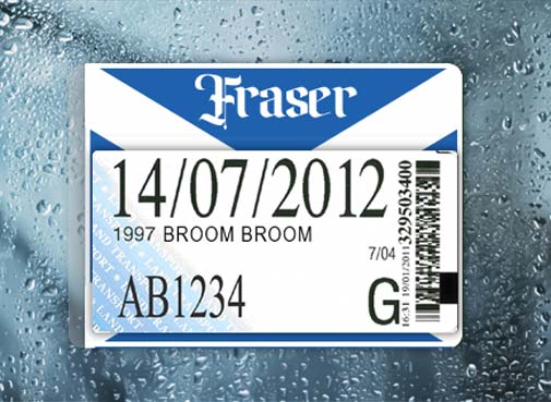 Fraser - Filthy Dog Decals