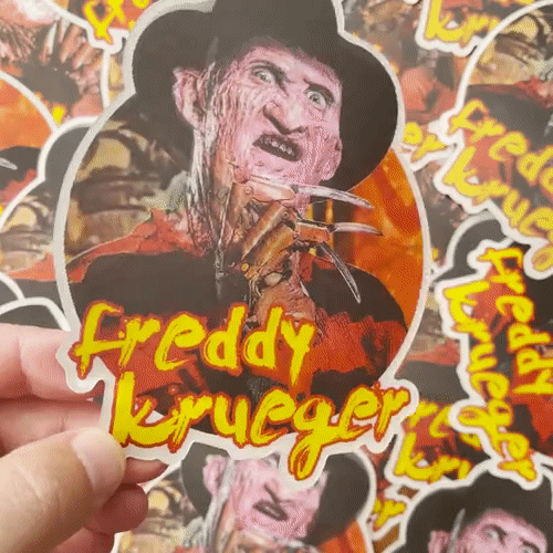 Freddy Krueger - Filthy Dog Decals