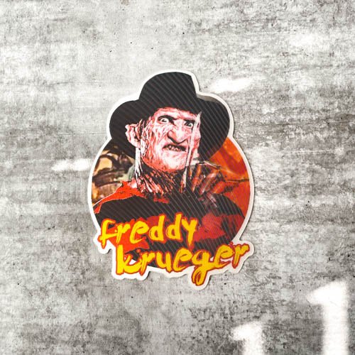 Freddy Krueger - Filthy Dog Decals