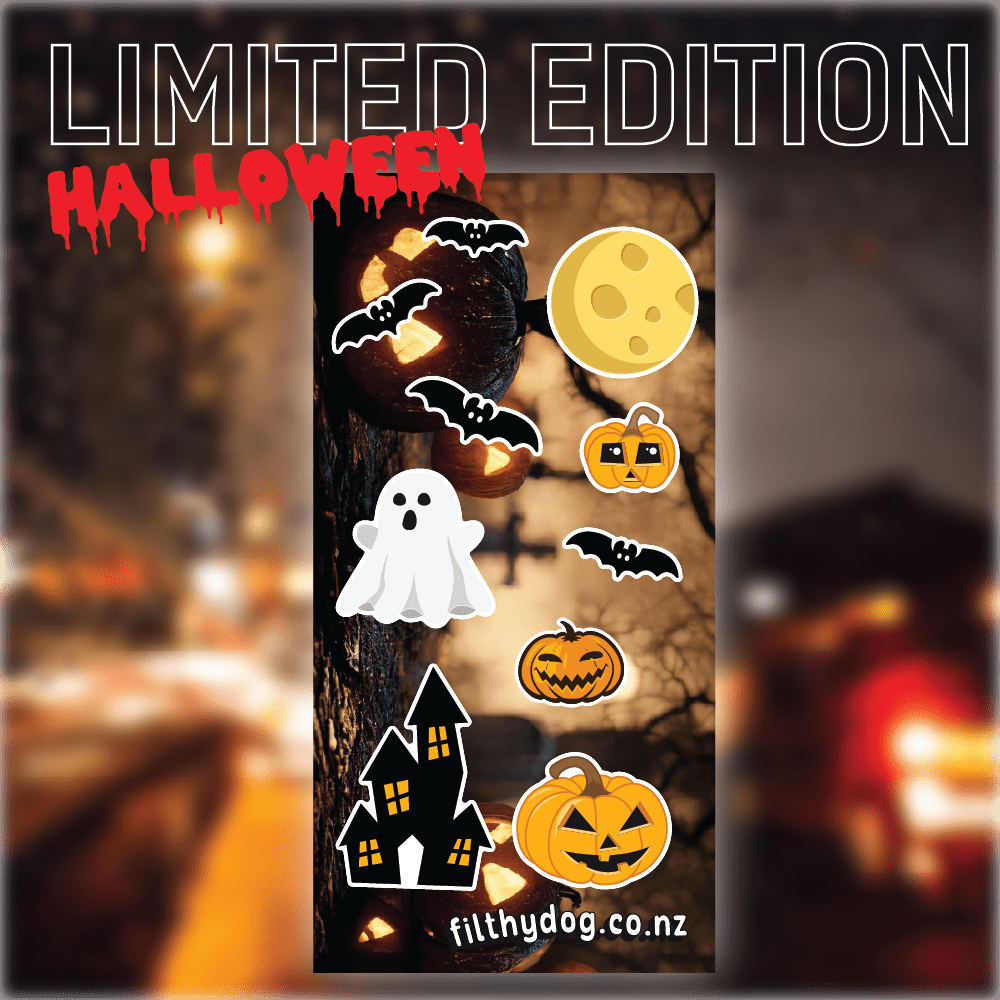 Halloween Toru - Sticker Sheet - Filthy Dog Decals
