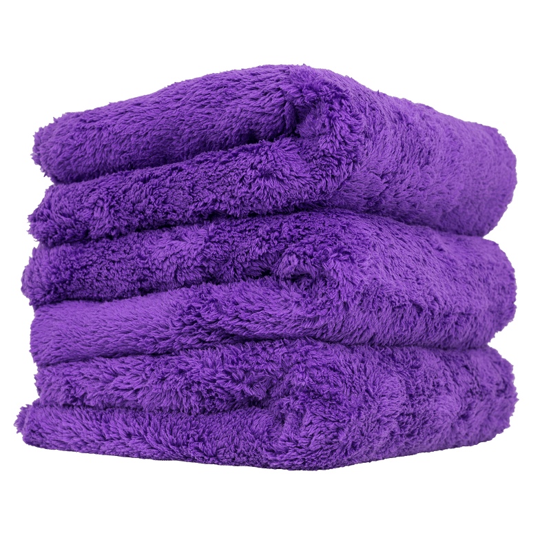 Happy Ending Edgeless Microfiber Towel Purple- (3 Pack) - Filthy Dog Decals