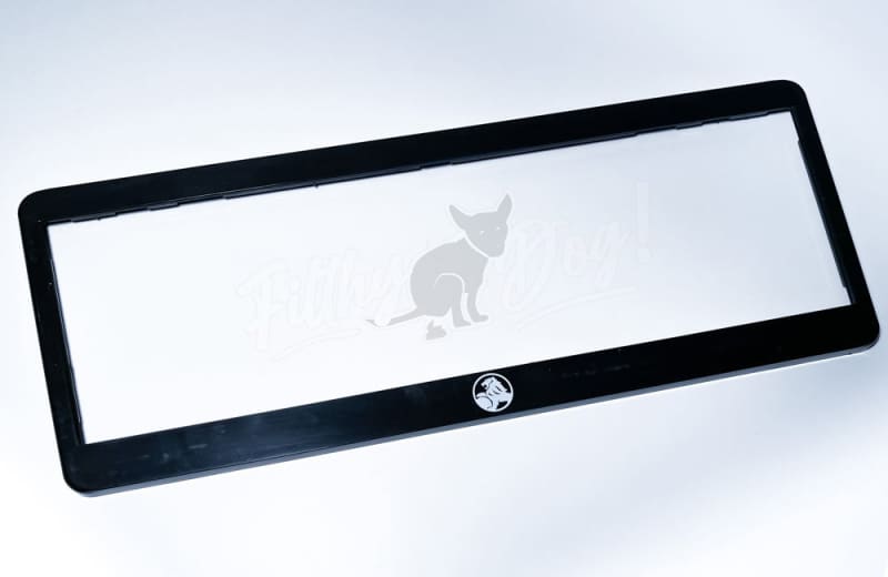 Holden White Plate Frames - Filthy Dog Decals