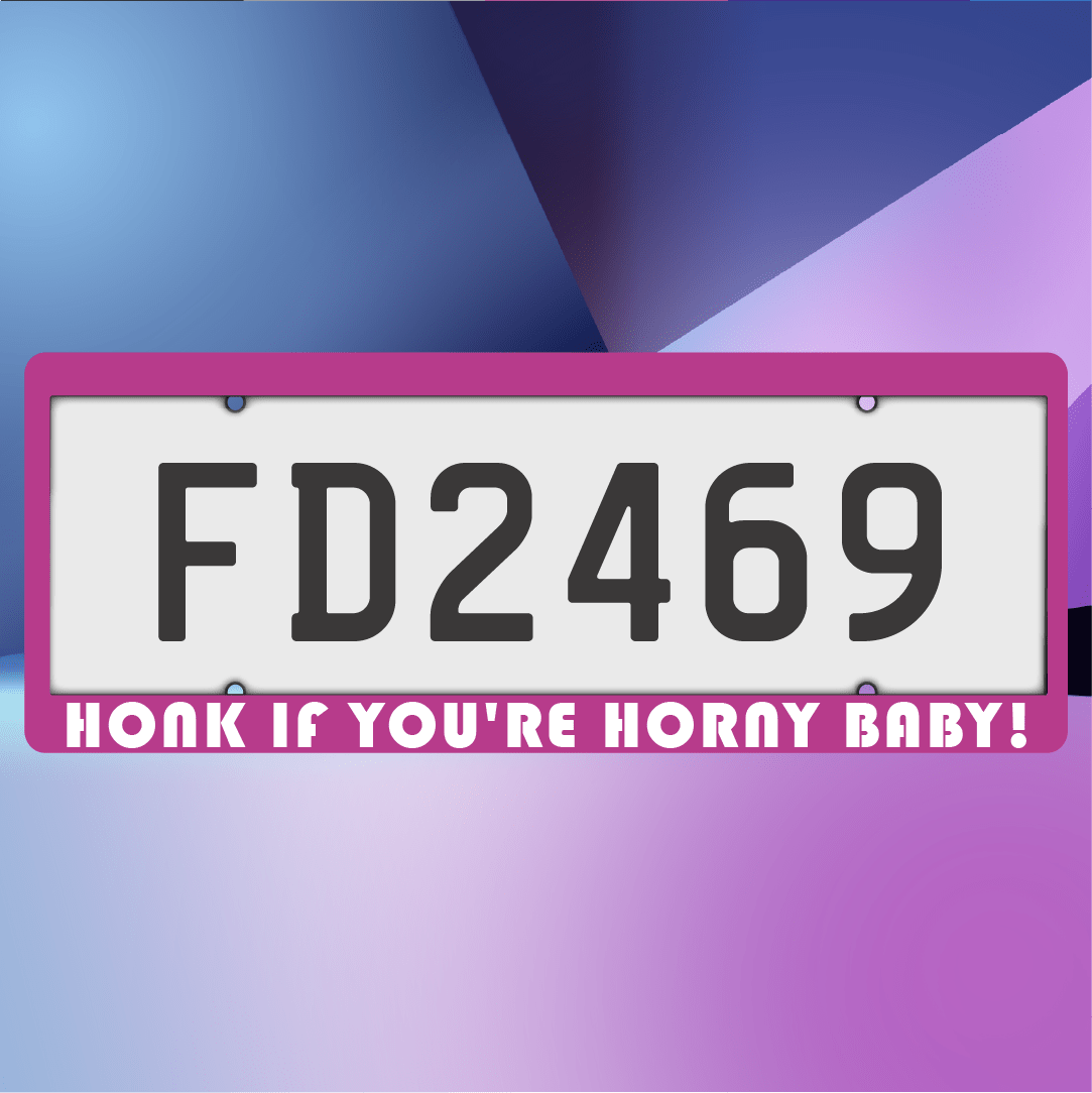 Honk if you're Horny Baby! - Filthy Dog Decals