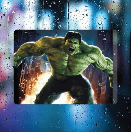 Hulk - Filthy Dog Decals