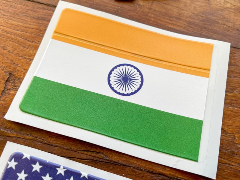 India Flag - Filthy Dog Decals