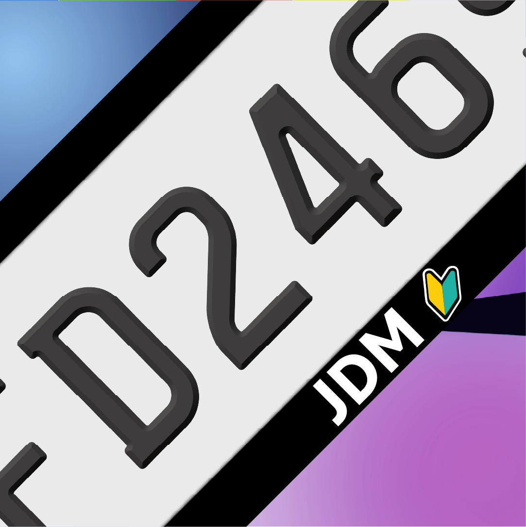 JDM Plate Frames - Filthy Dog Decals