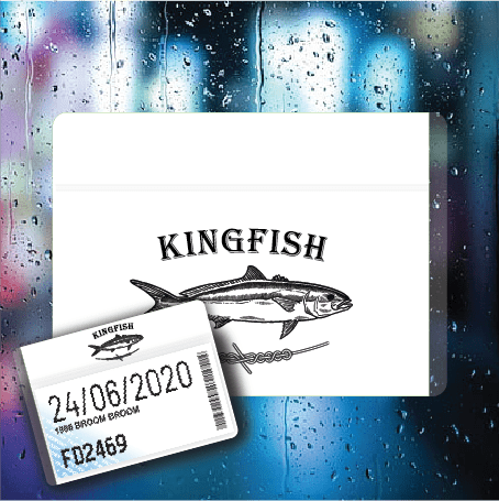 Kingfish - Filthy Dog Decals