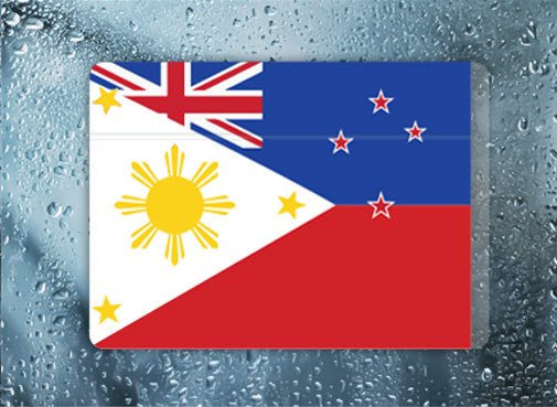 Kiwi Filipino Flag - Filthy Dog Decals