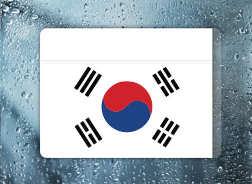 Korea Flag - Filthy Dog Decals
