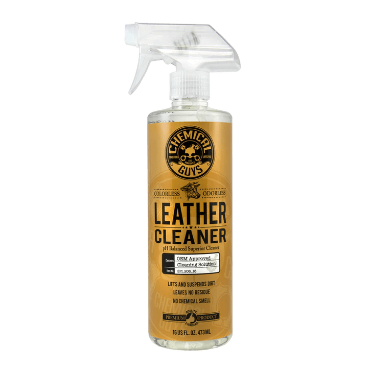 Leather Cleaner OEM Approved Colorless + Odorless Leather Cleaner (16 oz) - Filthy Dog Decals
