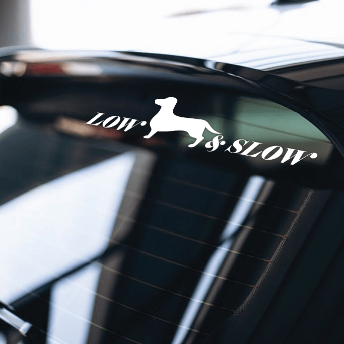 Low & Slow - Sticker - Filthy Dog Decals
